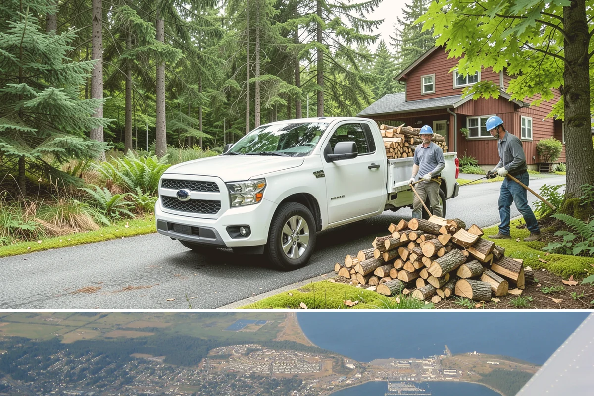 Small Bundle Firewood in Oak Harbor, Island County, WA - Demand climbs on cool spring and autumn evenings when a short fire is all you want.