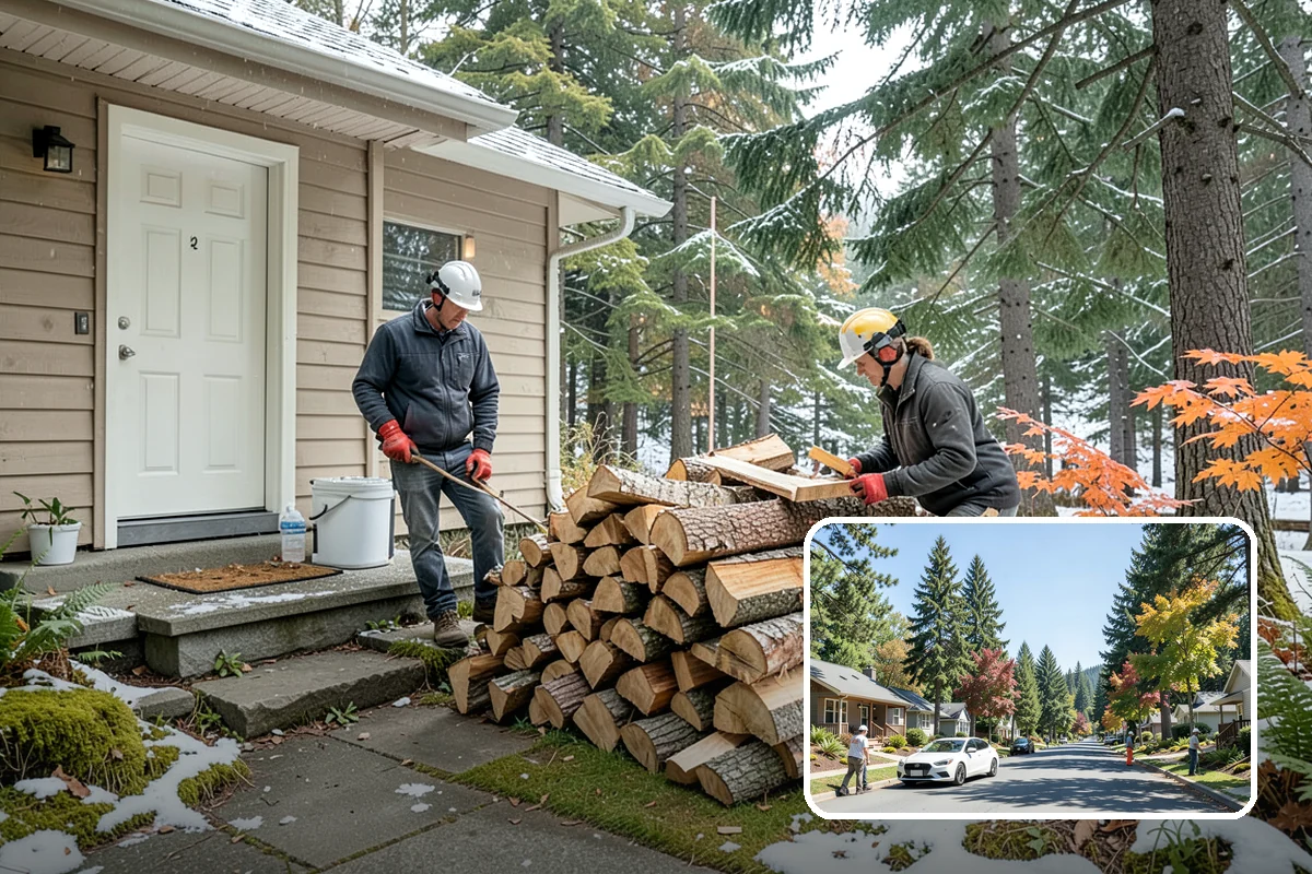 Small Bundle Firewood in Orting, Pierce County, WA - Lightweight and easy for anyone to carry