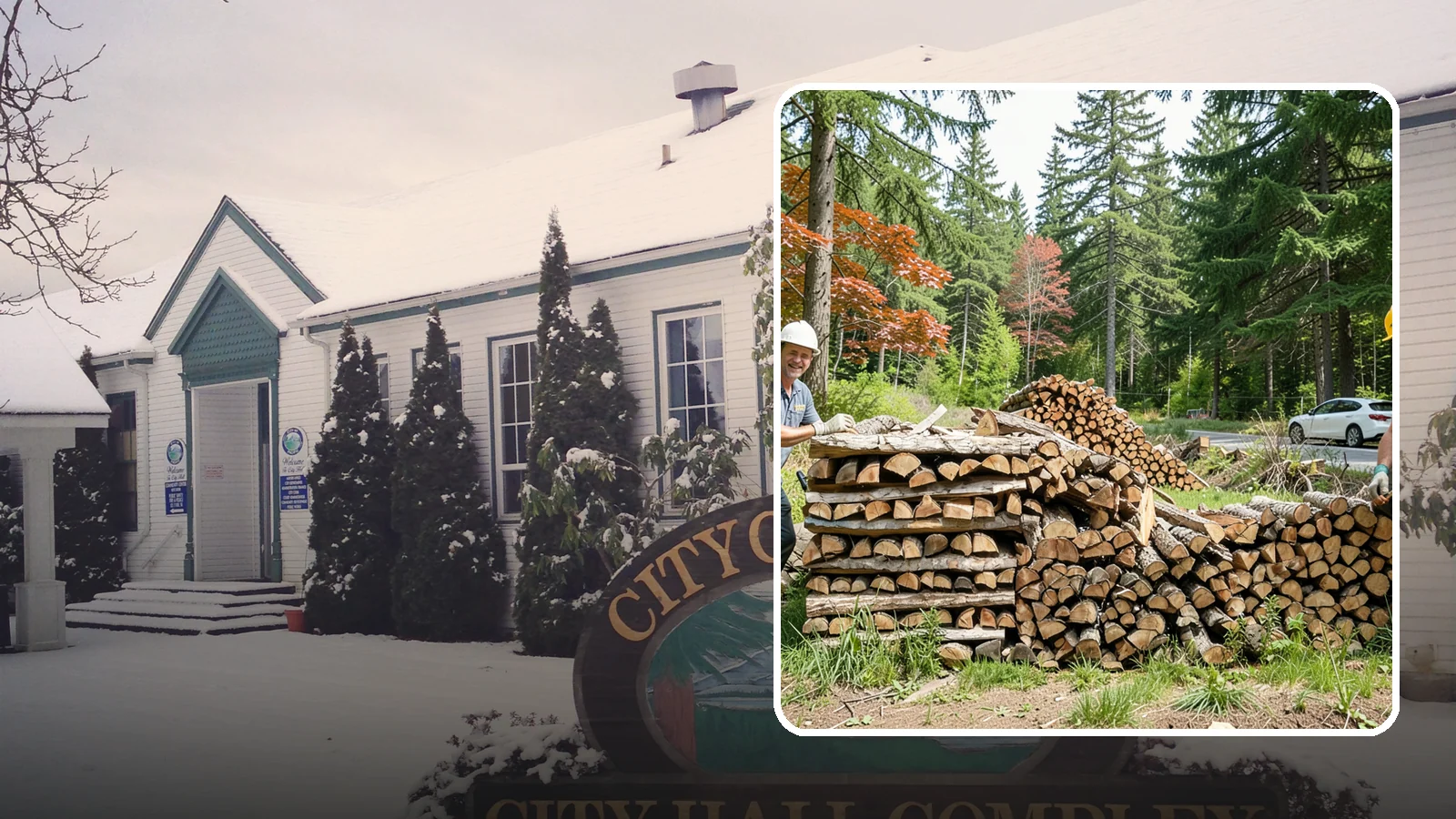 Small Bundle Firewood in Pacific, King County, WA - Compact mini-bundles perfect for a quick single-fire burn or a night around the fire pit.