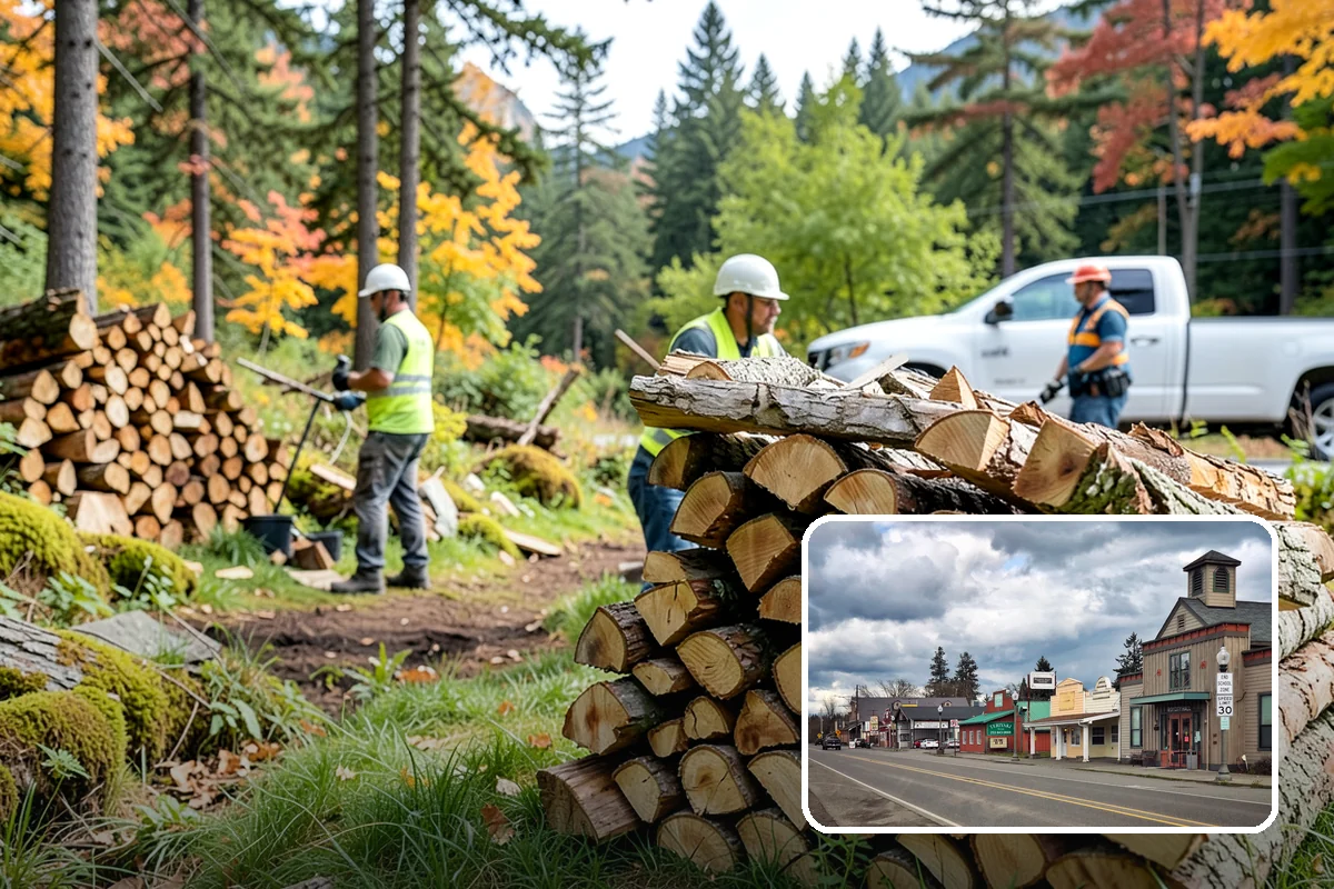 Small Bundle Firewood in Roy, Pierce County, WA - Lightweight and easy for anyone to carry