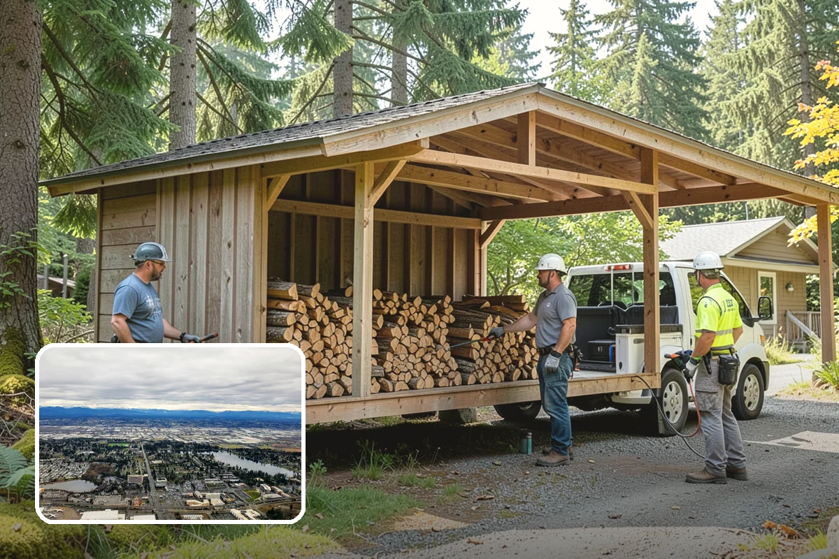 Small Bundle Firewood in SeaTac, WA - Lightweight and easy for anyone to carry
