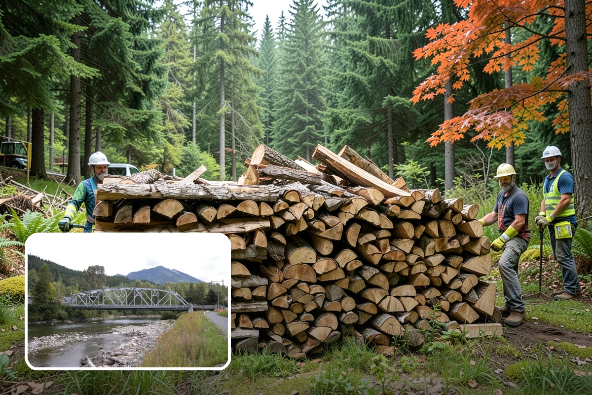 Small Bundle Firewood in Skykomish, King County, WA - Lightweight and easy for anyone to carry