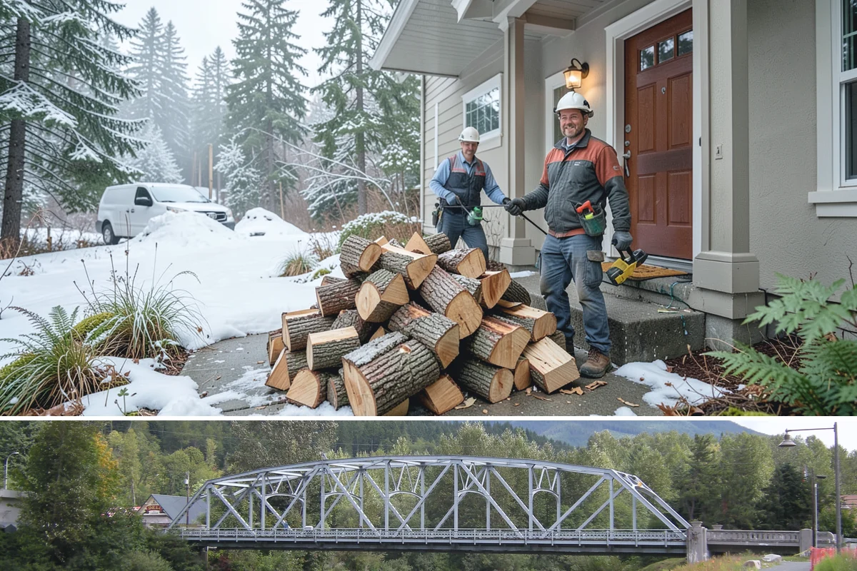 Small Bundle Firewood in Skykomish, King County, WA - Demand climbs on cool spring and autumn evenings when a short fire is all you want.