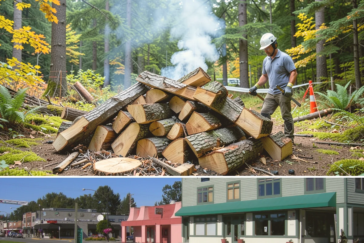 Small Bundle Firewood in Snoqualmie, King County, WA - Demand climbs on cool spring and autumn evenings when a short fire is all you want.