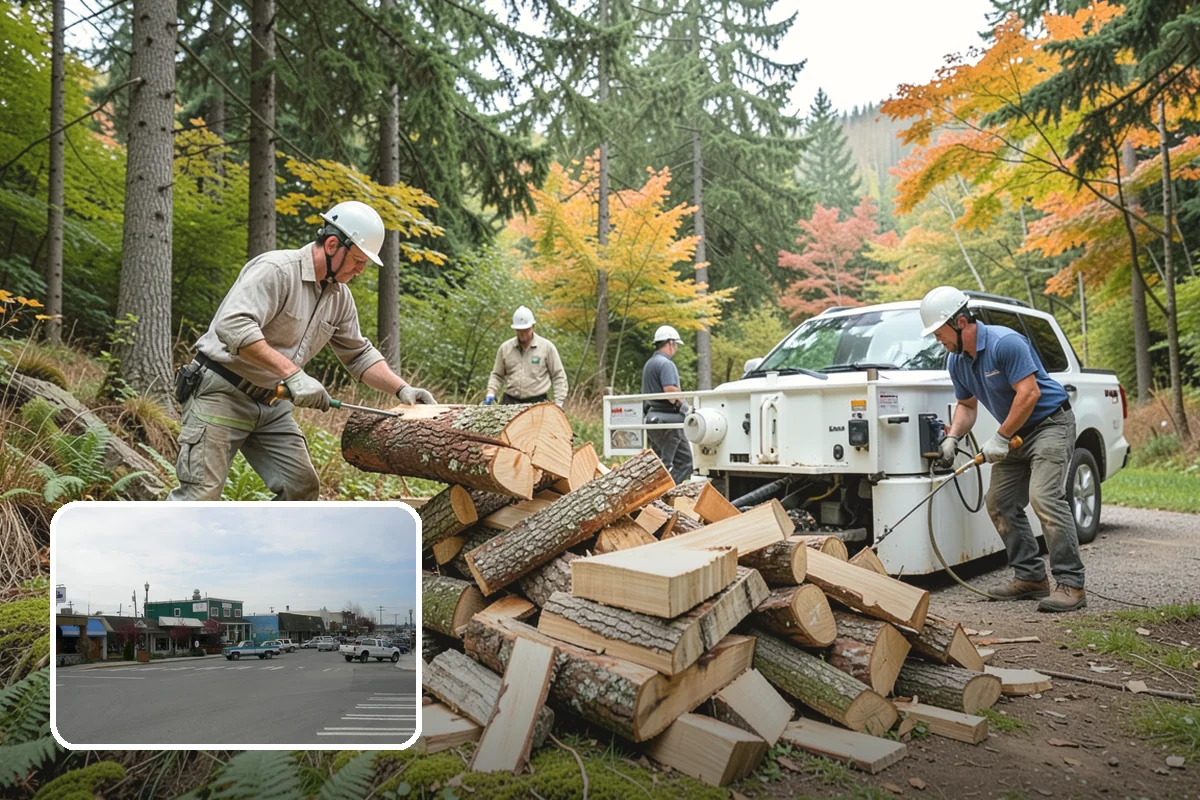 Small Bundle Firewood in Stanwood, Snohomish County, WA - Lightweight and easy for anyone to carry