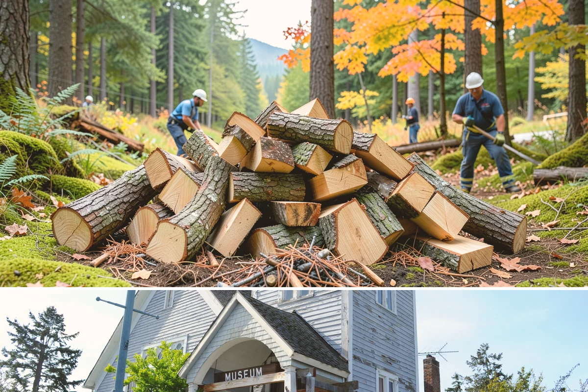 Small Bundle Firewood in Steilacoom, Pierce County, WA - Demand climbs on cool spring and autumn evenings when a short fire is all you want.