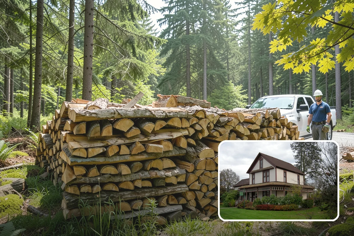 Small Bundle Firewood in Sumner, Pierce County, WA - Lightweight and easy for anyone to carry