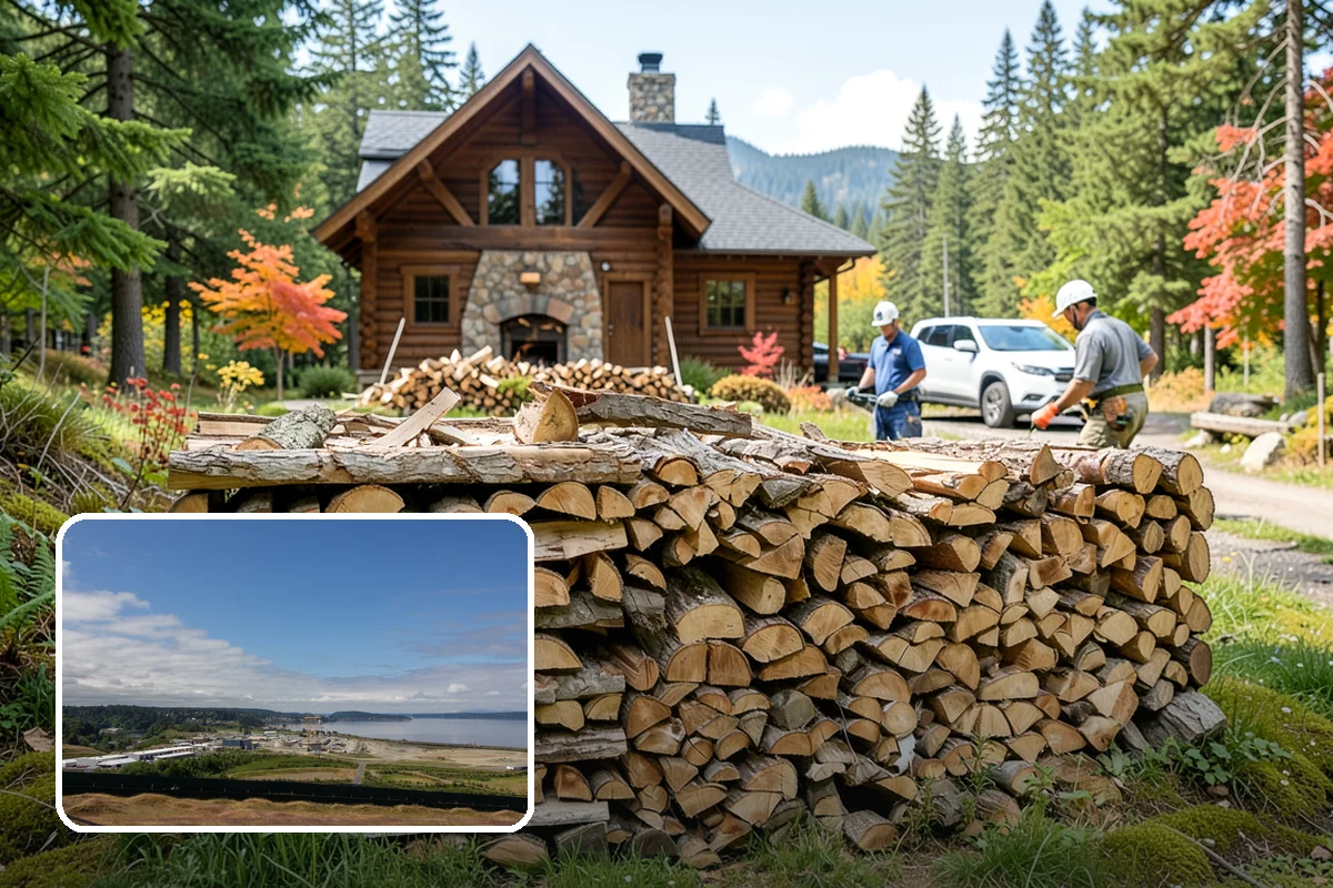 Small Bundle Firewood in University Place, Pierce County, WA - Lightweight and easy for anyone to carry