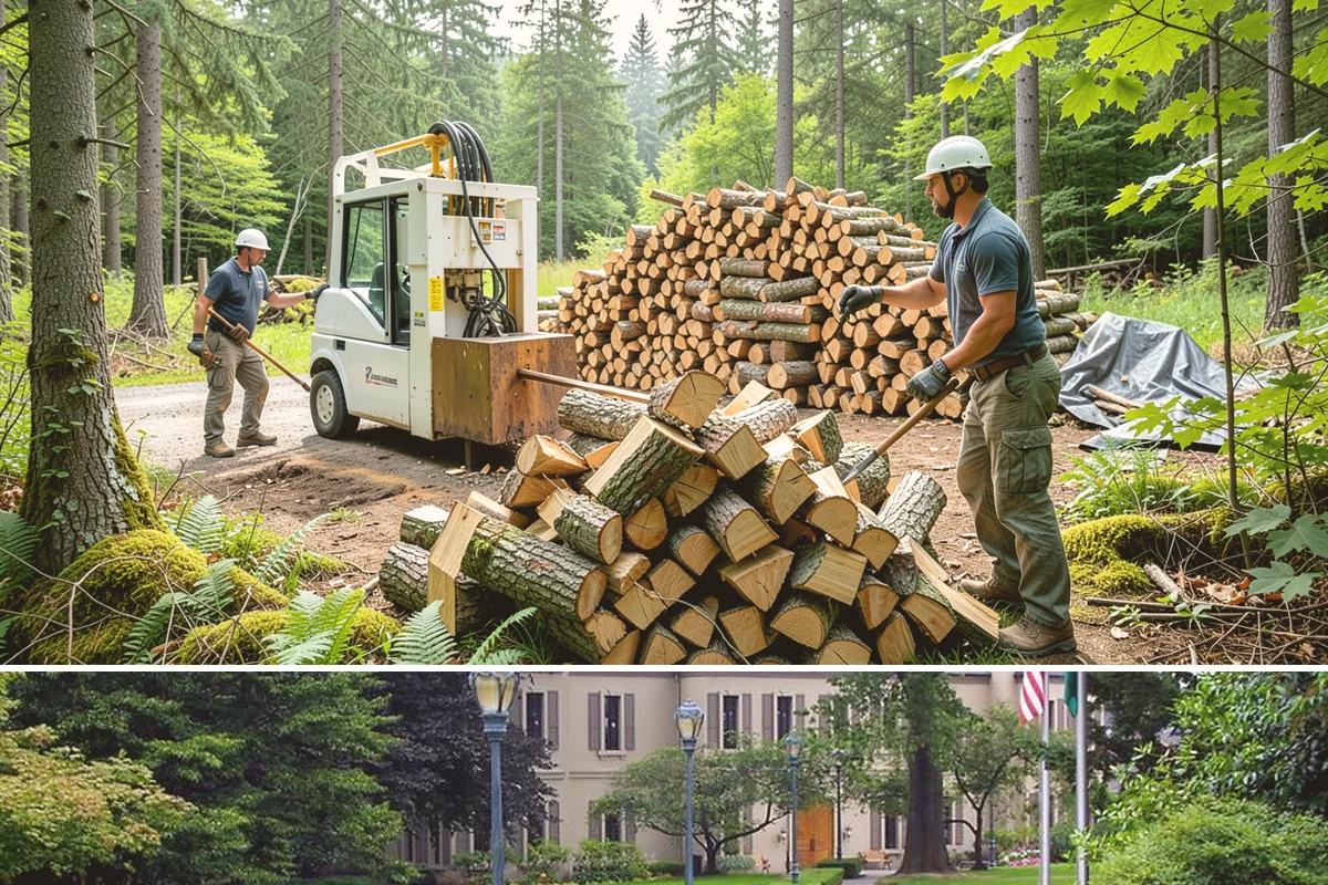 Small Bundle Firewood in Woodinville, King County, WA - Demand climbs on cool spring and autumn evenings when a short fire is all you want.
