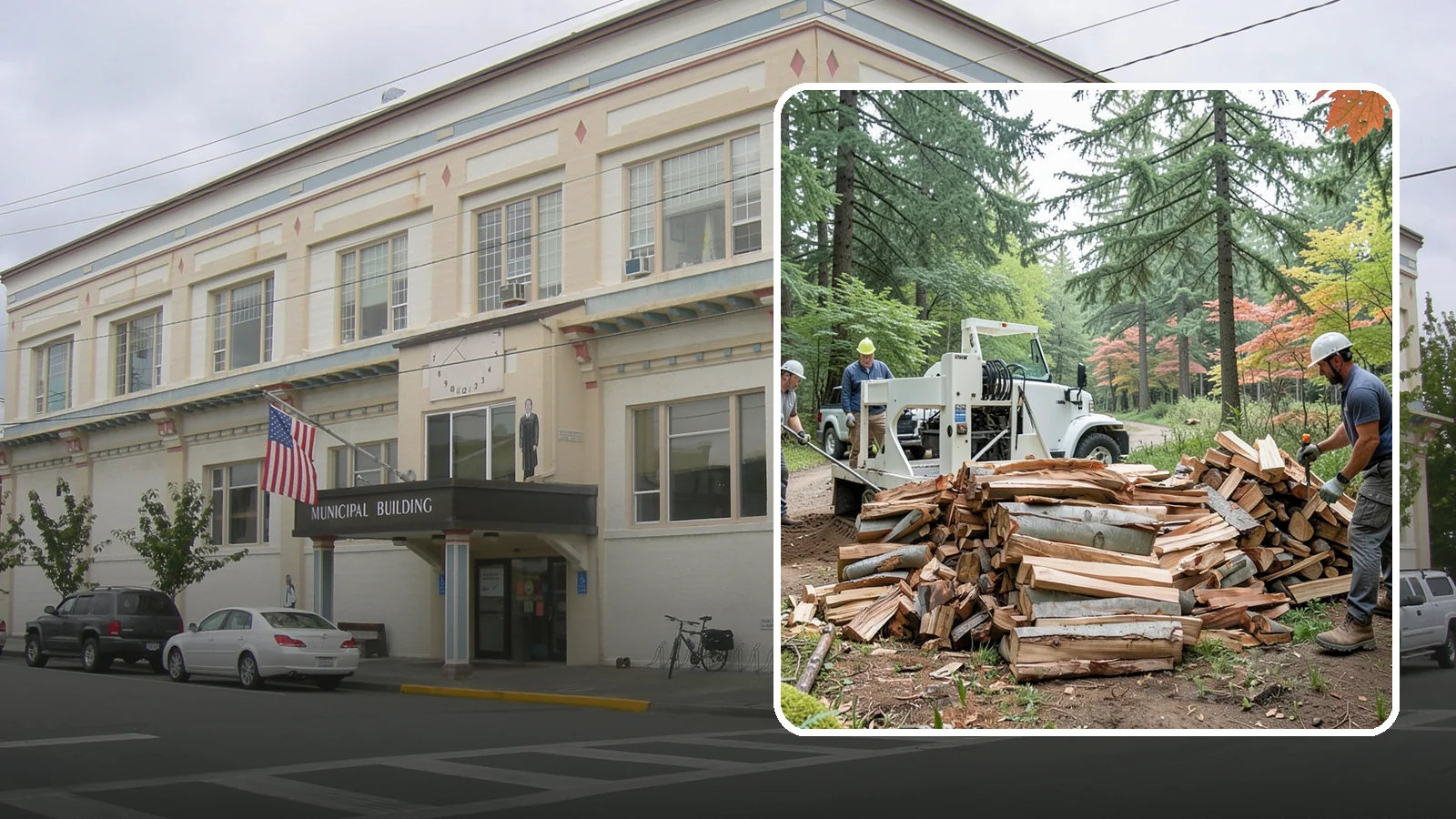 Small Split Firewood in Anacortes, Skagit County, WA - Firewood split into smaller pieces that light quickly and are easy to handle.