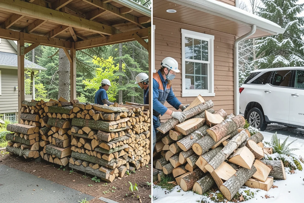 Small Split Firewood in Anacortes, Skagit County, WA - Confirm your preferred size and volume