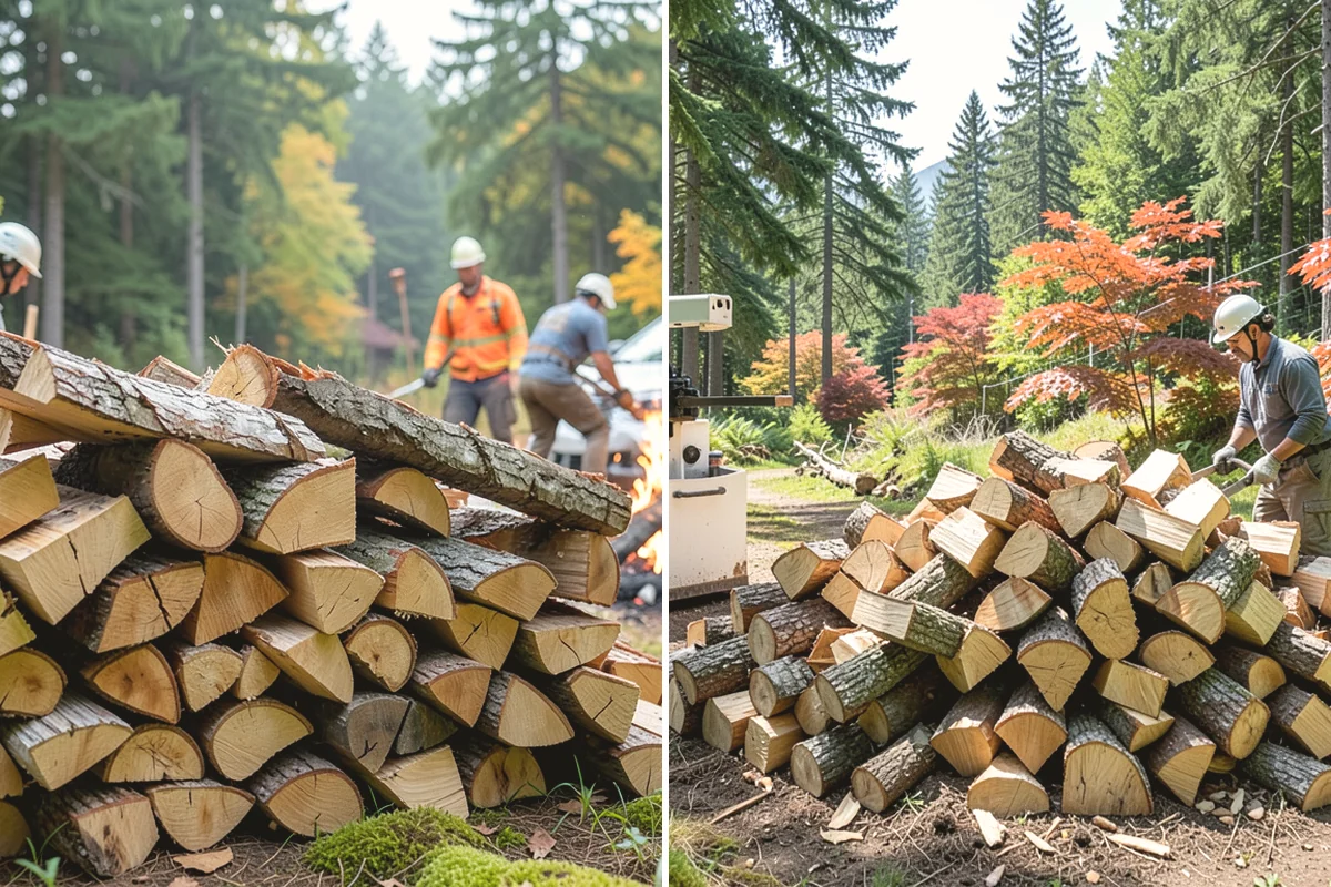 Small Split Firewood in Black Diamond, King County, WA - Confirm your preferred size and volume