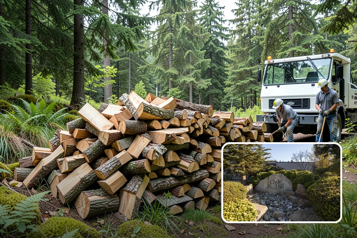 Small Split Firewood in Clyde Hill, King County, WA - Thinner pieces light quickly