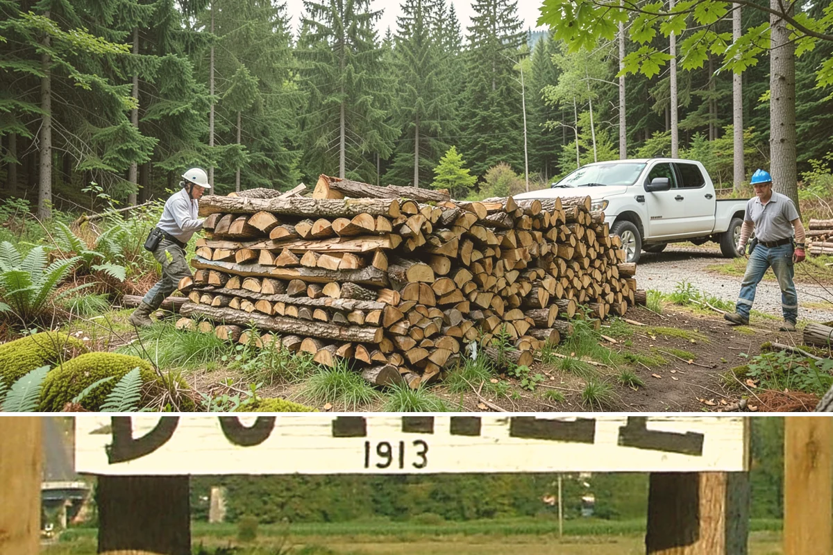 Small Split Firewood in Duvall, King County, WA - Buy small splits in the dry season so they are fully seasoned and quick to light in winter.