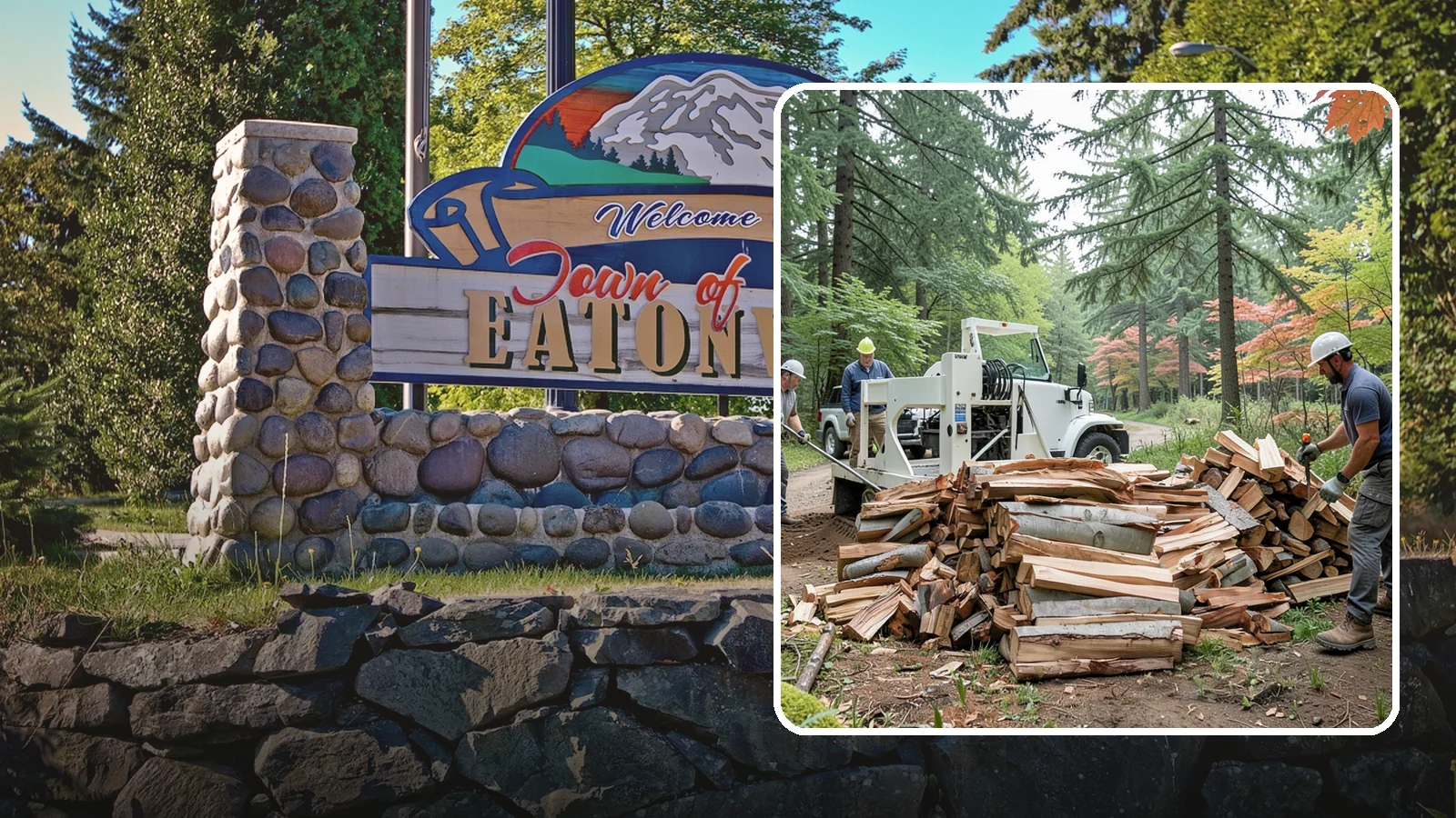 Small Split Firewood in Eatonville, WA - Firewood split into smaller pieces that light quickly and are easy to handle.