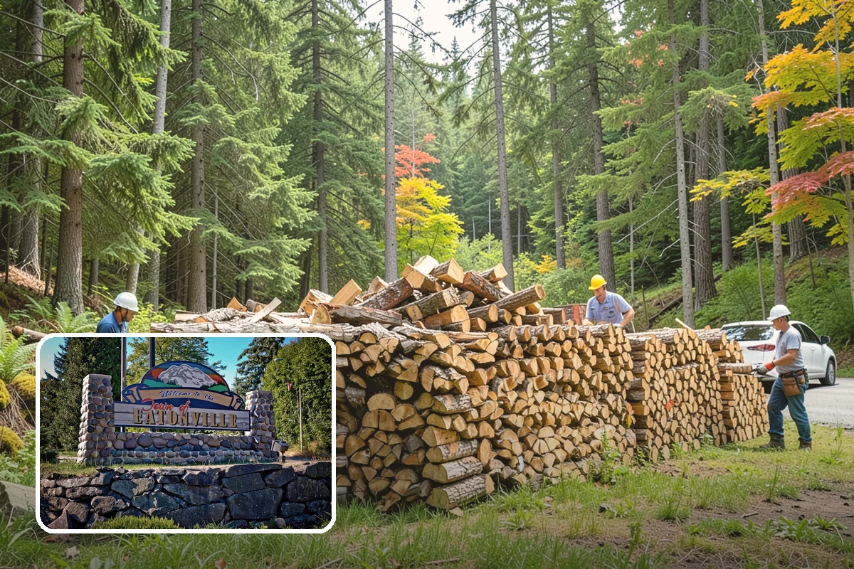 Small Split Firewood in Eatonville, WA - Thinner pieces light quickly