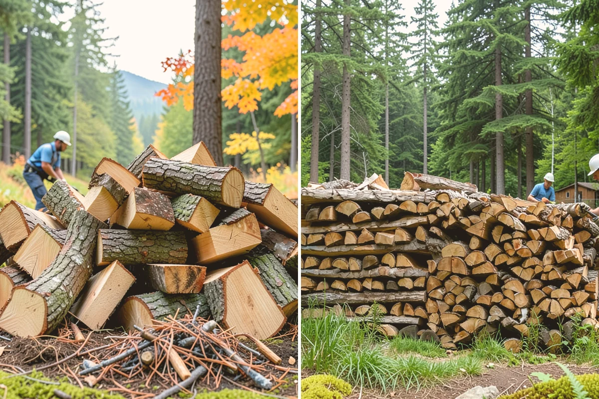 Small Split Firewood in Fife, Pierce County, WA - Confirm your preferred size and volume