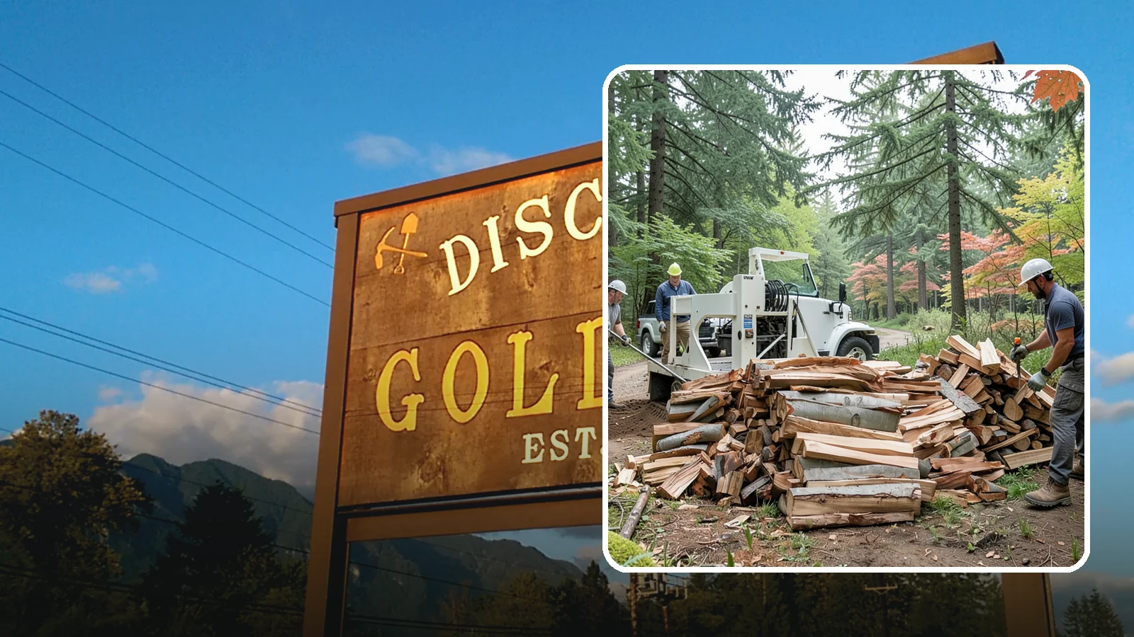 Small Split Firewood in Gold Bar, Snohomish County, WA - Firewood split into smaller pieces that light quickly and are easy to handle.