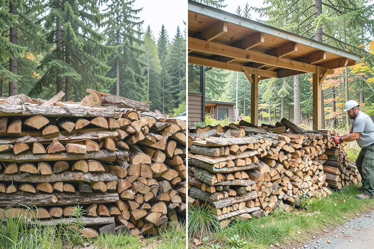 Small Split Firewood in Gold Bar, Snohomish County, WA - Confirm your preferred size and volume