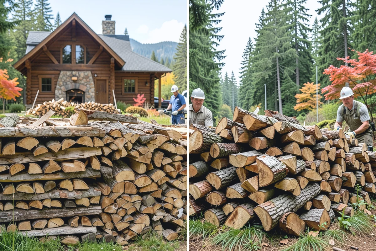 Small Split Firewood in Granite Falls, Snohomish County, WA - Confirm your preferred size and volume