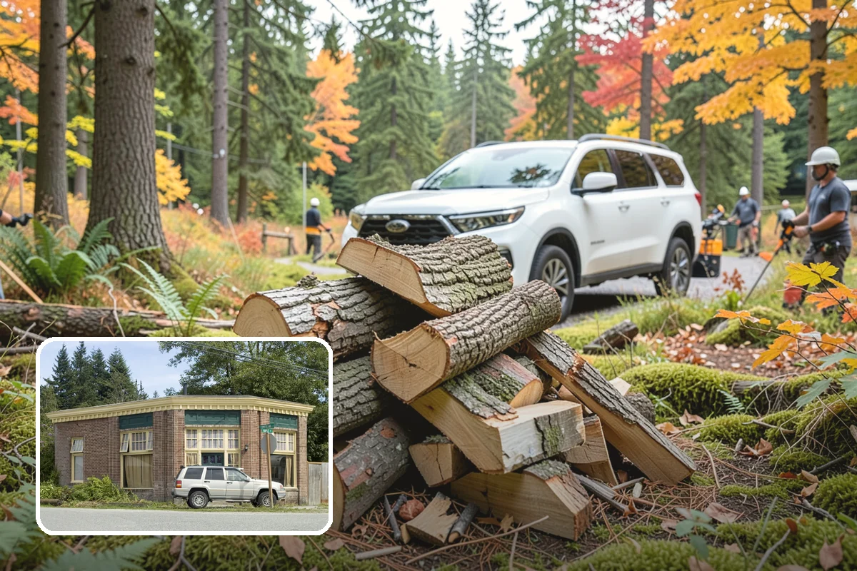 Small Split Firewood in Hamilton, Skagit County, WA - Thinner pieces light quickly
