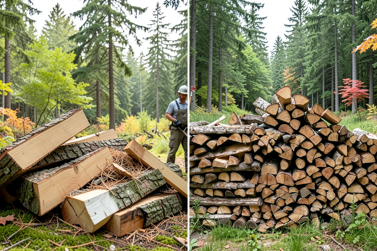 Small Split Firewood in Hunts Point, King County, WA - Confirm your preferred size and volume