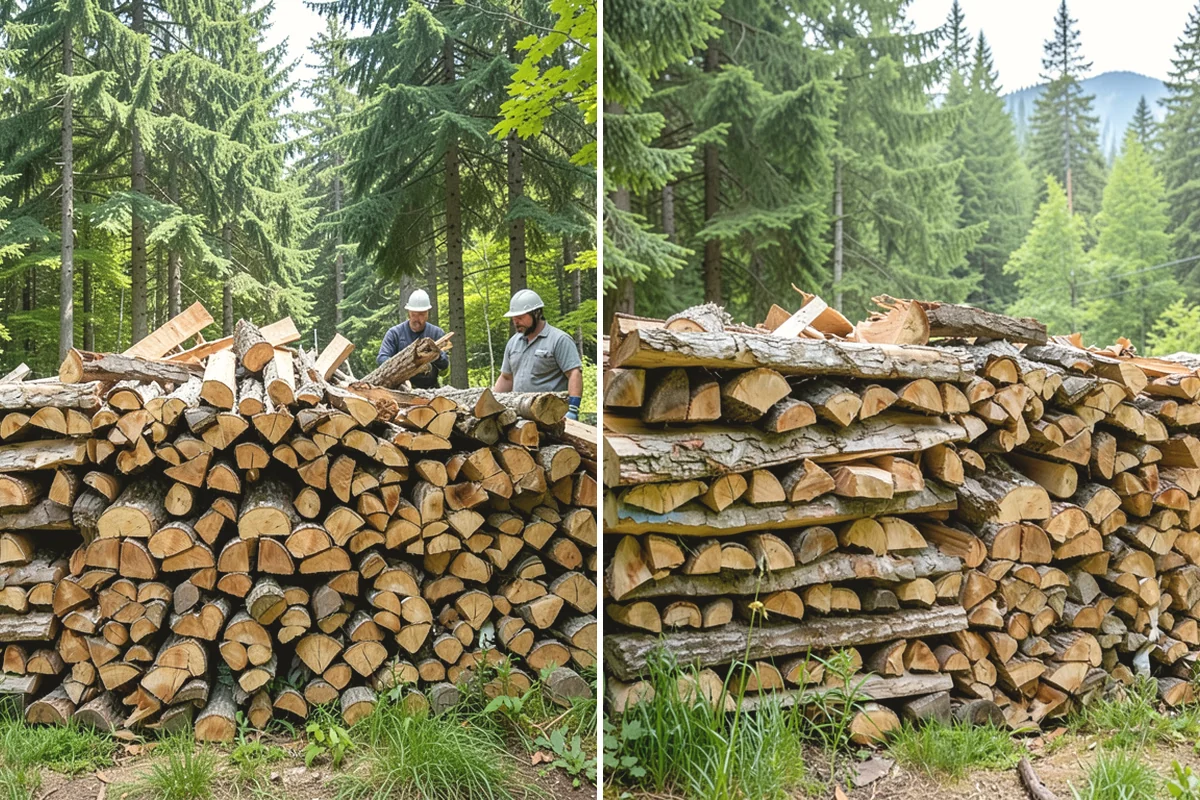 Small Split Firewood in La Conner, Skagit County, WA - Confirm your preferred size and volume
