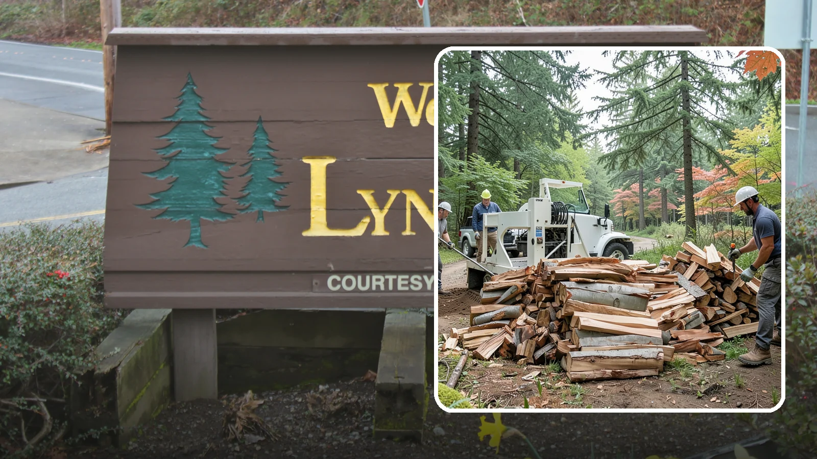 Small Split Firewood in Lynnwood, Snohomish County, WA - Firewood split into smaller pieces that light quickly and are easy to handle.