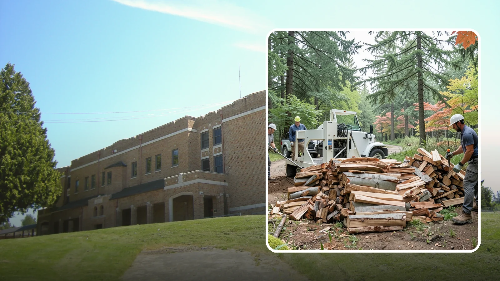 Small Split Firewood in Maple Valley, King County, WA - Firewood split into smaller pieces that light quickly and are easy to handle.