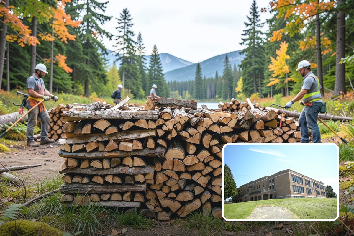 Small Split Firewood in Maple Valley, King County, WA - Thinner pieces light quickly