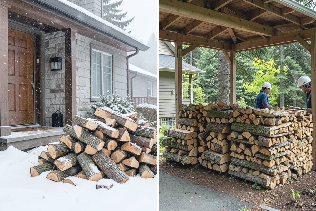 Small Split Firewood in Medina, King County, WA - Confirm your preferred size and volume