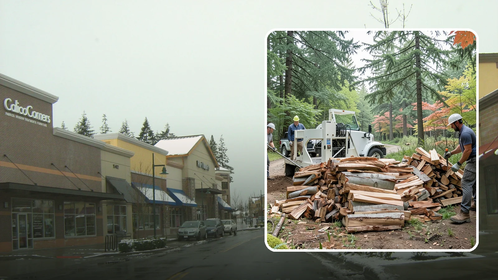 Small Split Firewood in Mill Creek, Snohomish County, WA - Firewood split into smaller pieces that light quickly and are easy to handle.
