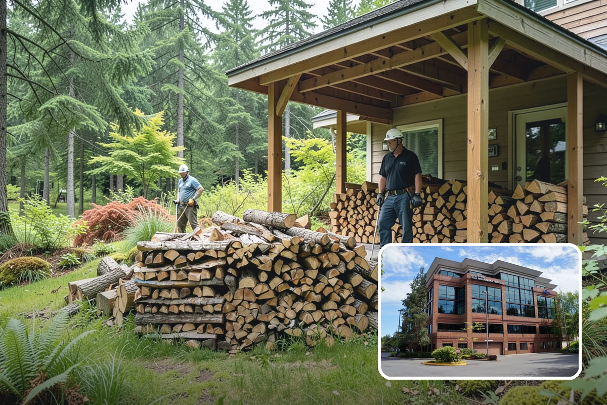 Small Split Firewood in Mountlake Terrace, Snohomish County, WA - Thinner pieces light quickly