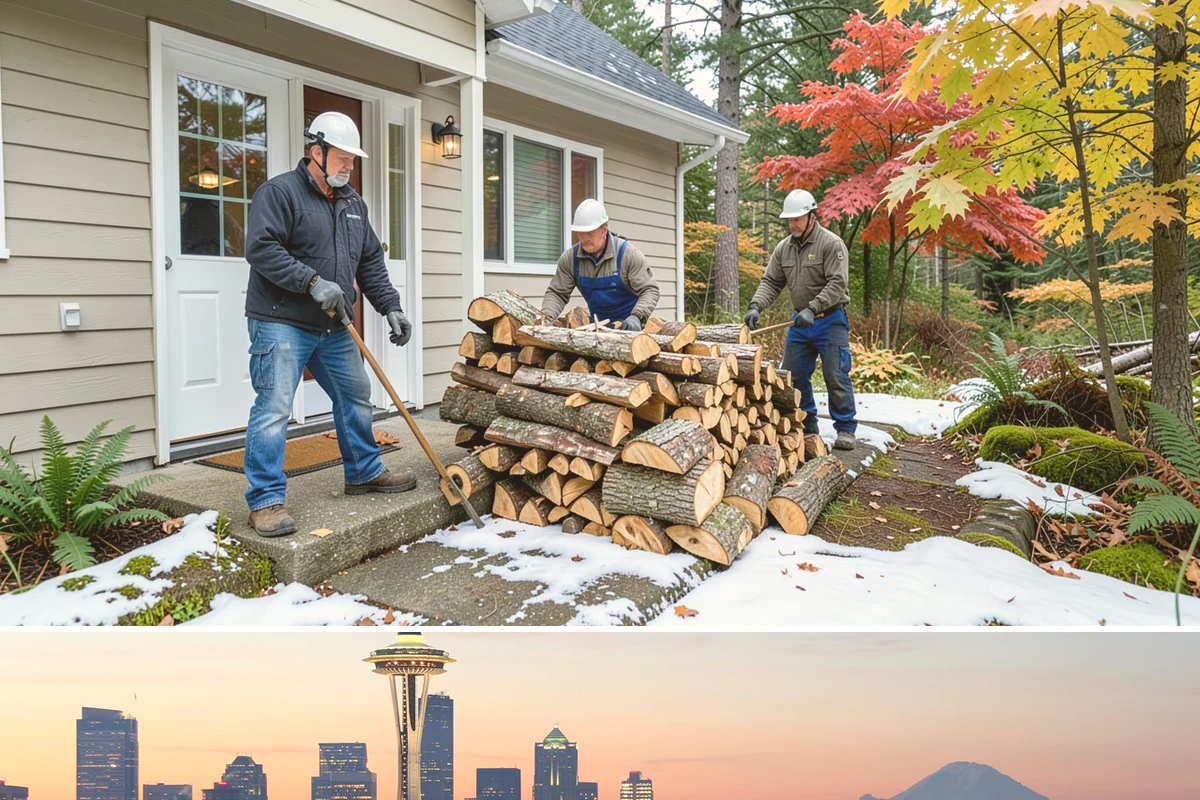 Small Split Firewood in Seattle, King County, WA - Buy small splits in the dry season so they are fully seasoned and quick to light in winter.