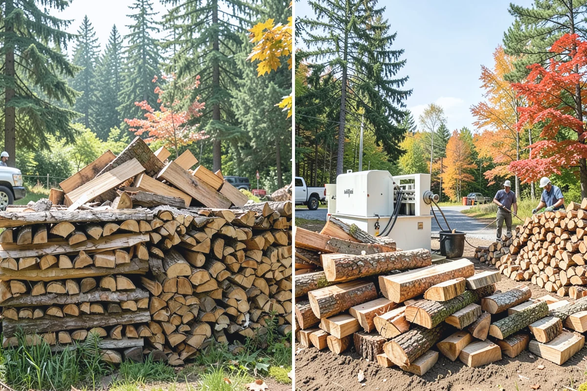 Small Split Firewood in Skykomish, King County, WA - Confirm your preferred size and volume