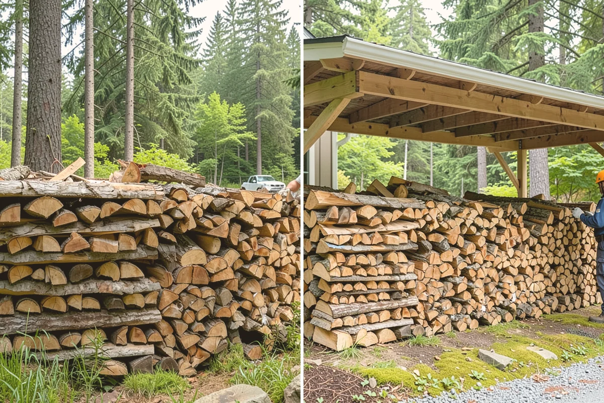 Small Split Firewood in Snohomish, Snohomish County, WA - Confirm your preferred size and volume