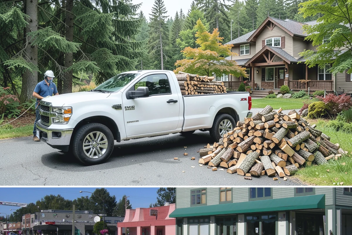 Small Split Firewood in Snoqualmie, King County, WA - Buy small splits in the dry season so they are fully seasoned and quick to light in winter.