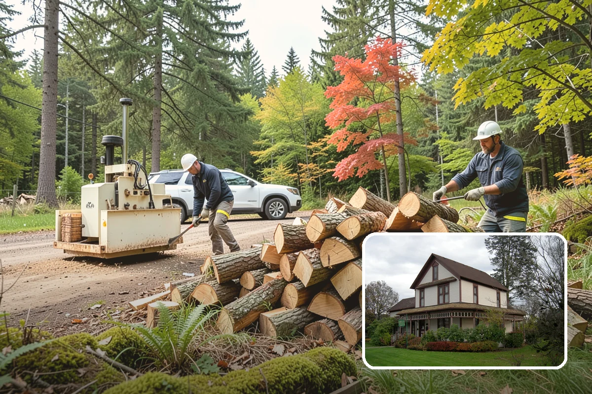 Small Split Firewood in Sumner, Pierce County, WA - Thinner pieces light quickly