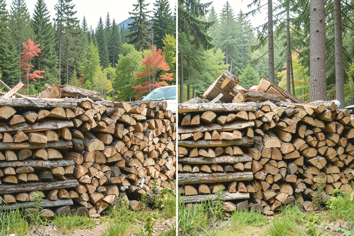 Small Split Firewood in Tacoma, Pierce County, WA - Confirm your preferred size and volume