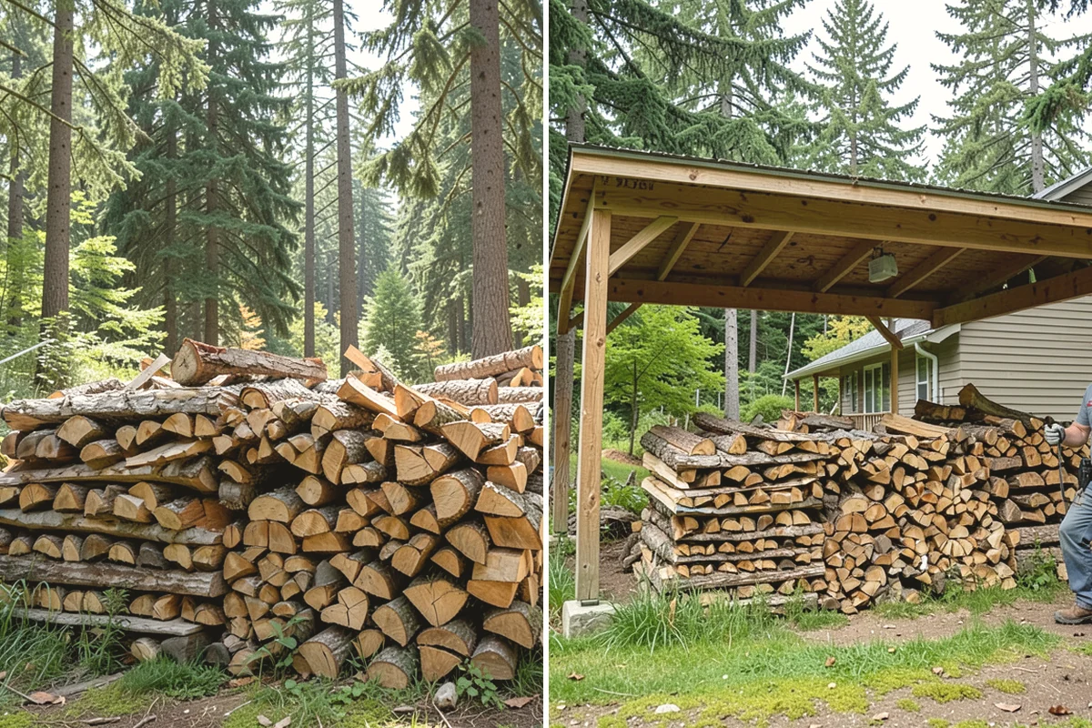 Small Split Firewood in Yarrow Point, King County, WA - Confirm your preferred size and volume