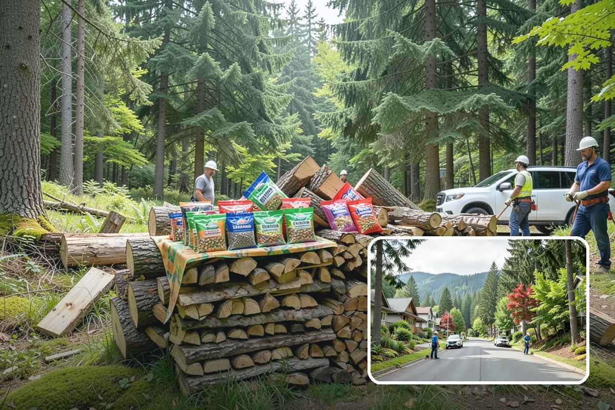 Smoking Chips in Darrington, Snohomish County, WA - Ignites fast for quick smoke bursts