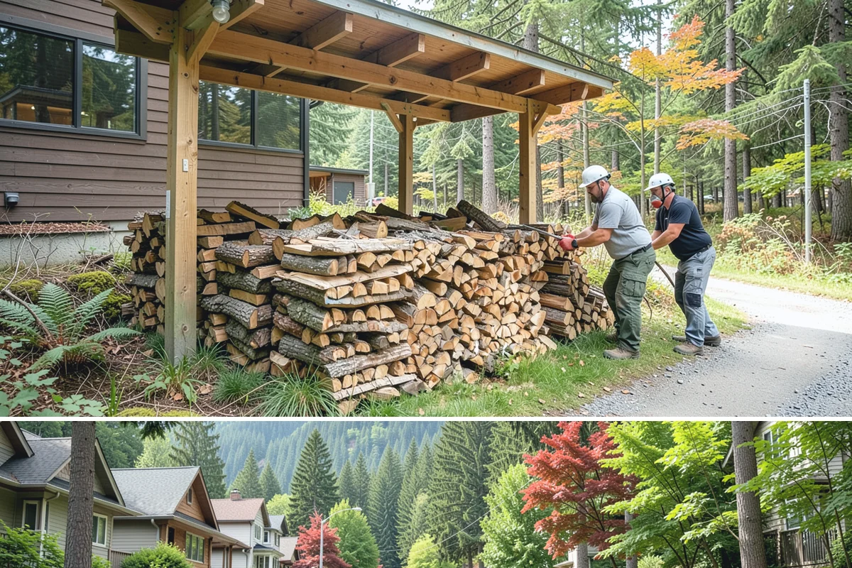 Smoking Chips in Darrington, Snohomish County, WA - Smoking chips move briskly through the spring and summer grilling season and around holidays.