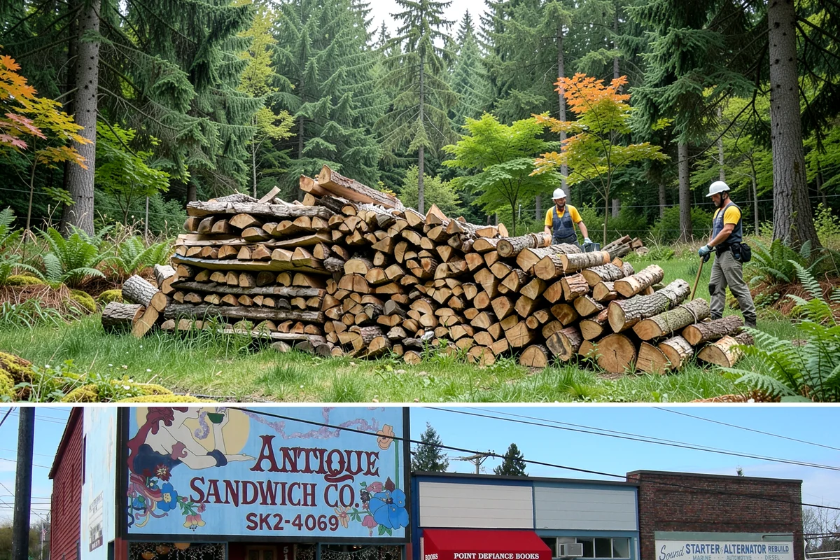 Smoking Chips in Ruston, Pierce County, WA - Smoking chips move briskly through the spring and summer grilling season and around holidays.