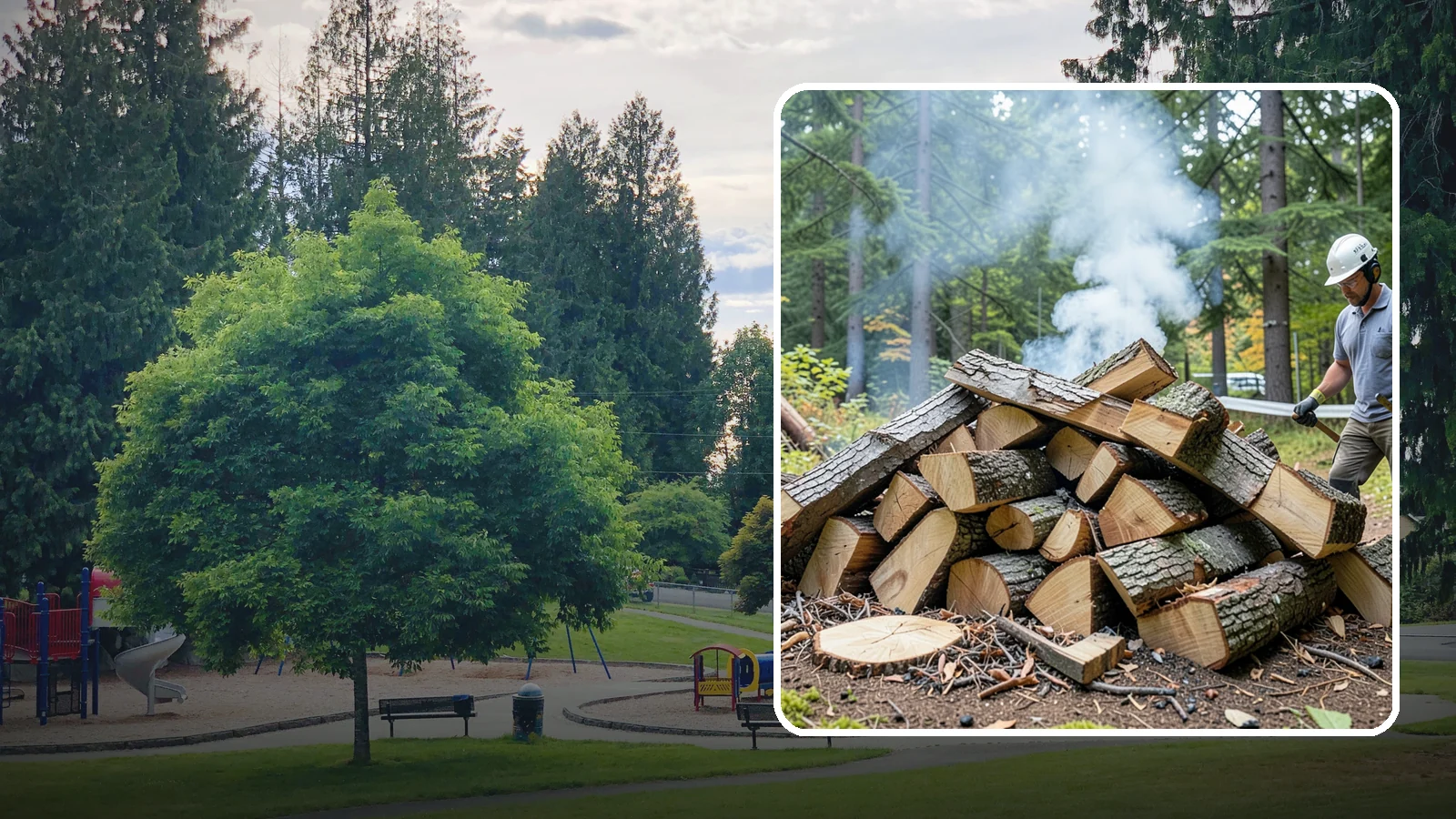 Smoking Chunks in Bonney Lake, Pierce County, WA - Dense smoking chunks dried for a slow, steady release of smoke during long low-temperature cooks.