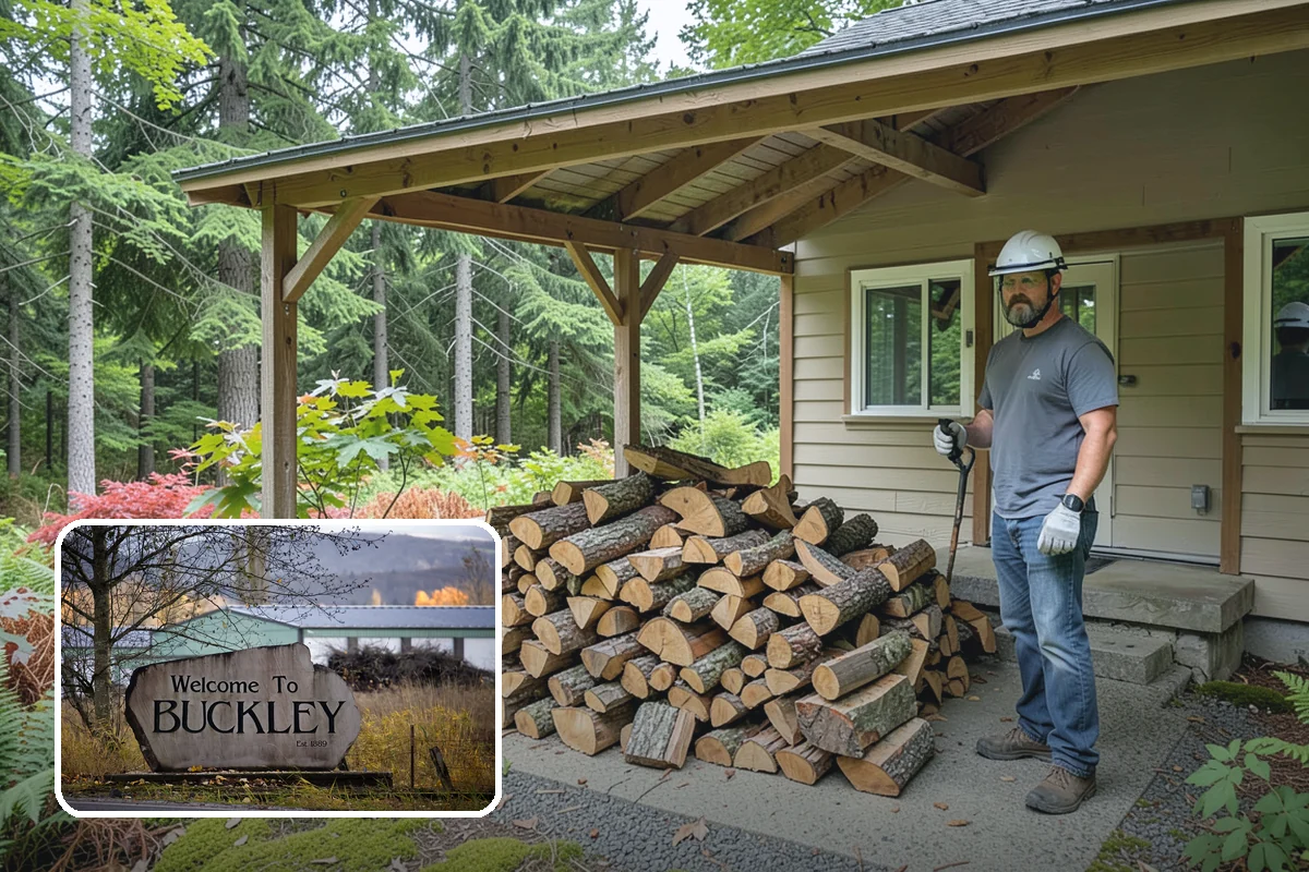 Smoking Chunks in Buckley, Pierce County, WA - Dense pieces for a slow, steady smolder