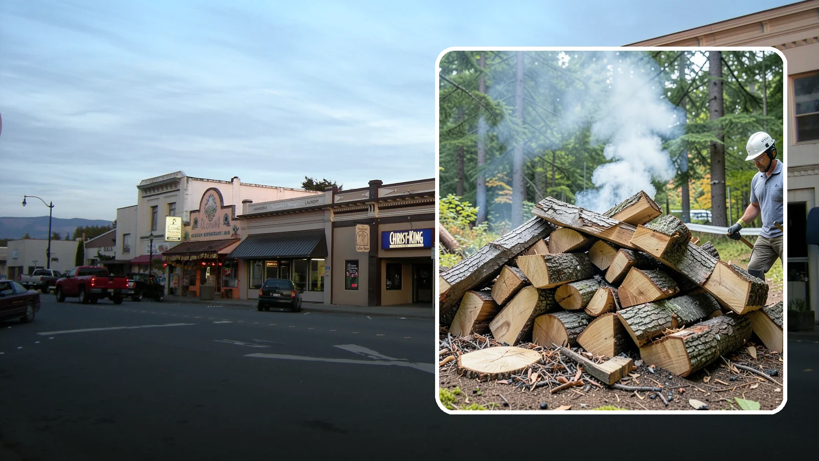 Smoking Chunks in Burlington, Skagit County, WA - Dense smoking chunks dried for a slow, steady release of smoke during long low-temperature cooks.