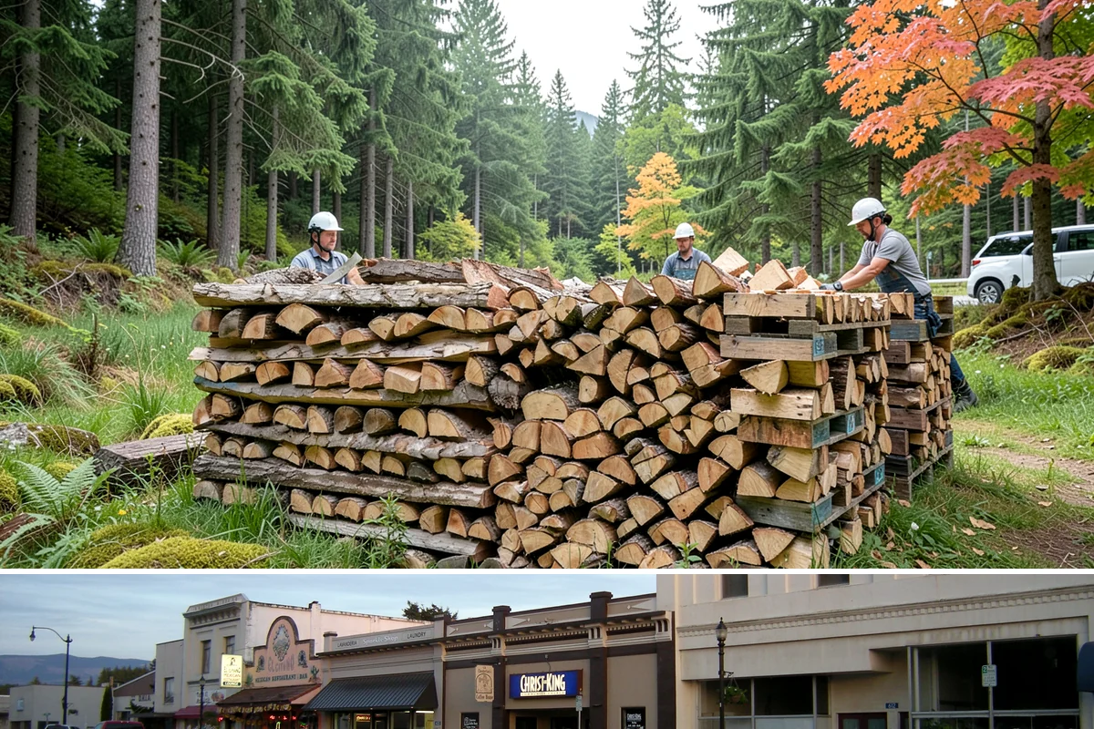 Smoking Chunks in Burlington, Skagit County, WA - These are a year-round favorite, with heightened interest through summer and holiday smoking season.