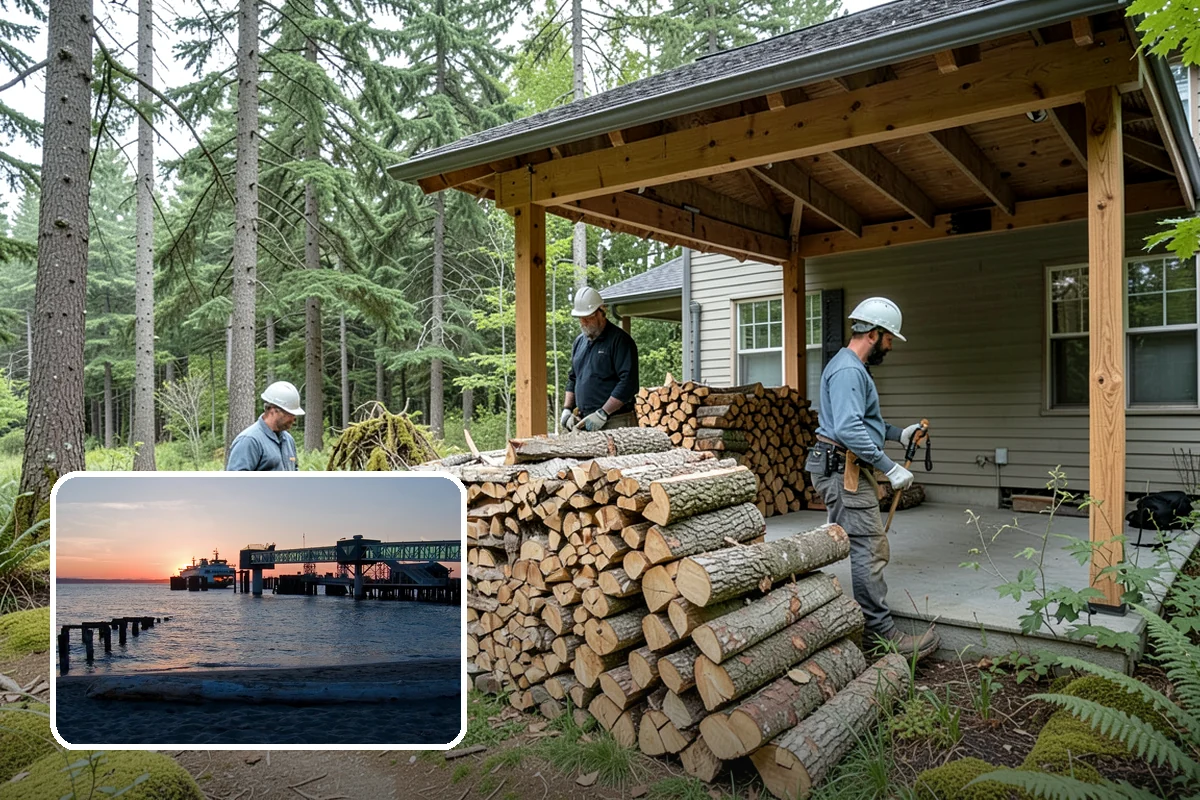 Smoking Chunks in Edmonds, Snohomish County, WA - Dense pieces for a slow, steady smolder