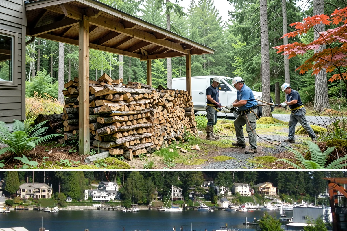 Smoking Chunks in Gig Harbor, Pierce County, WA - These are a year-round favorite, with heightened interest through summer and holiday smoking season.