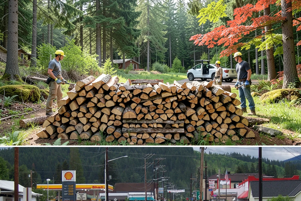 Smoking Chunks in Granite Falls, Snohomish County, WA - These are a year-round favorite, with heightened interest through summer and holiday smoking season.